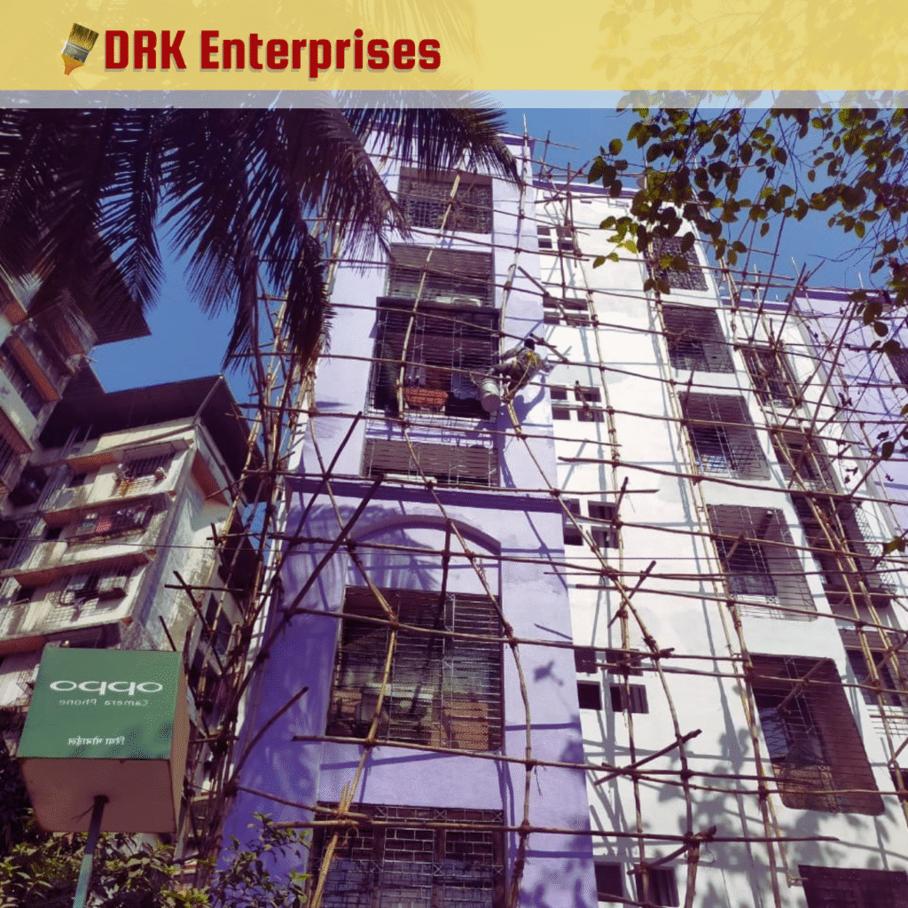 best residential building painting service in mumbai_drk enterprises